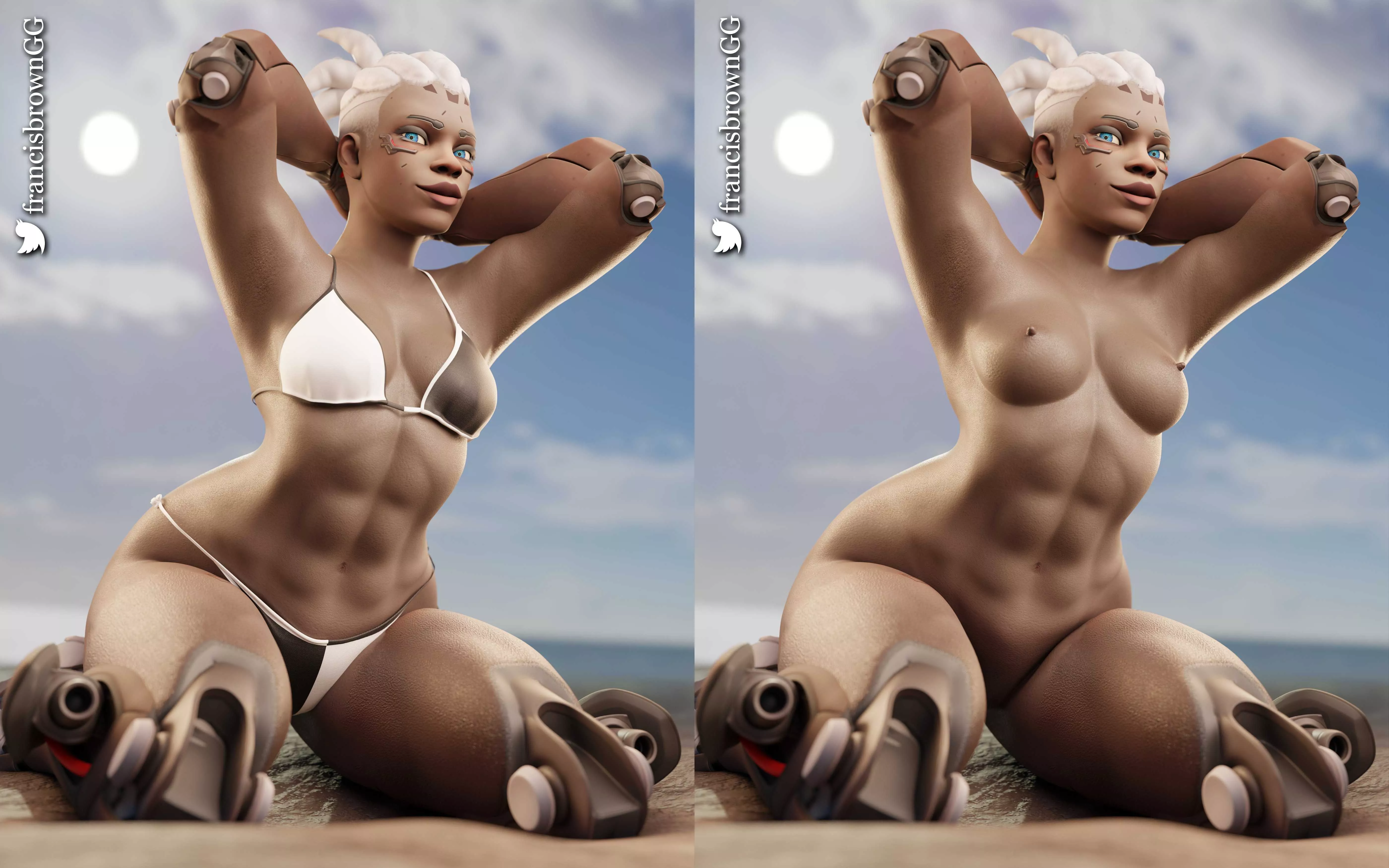 Sojourn on the beach (francisbrownGG)