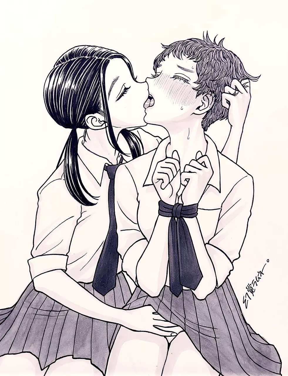 Some light bondage [Original]