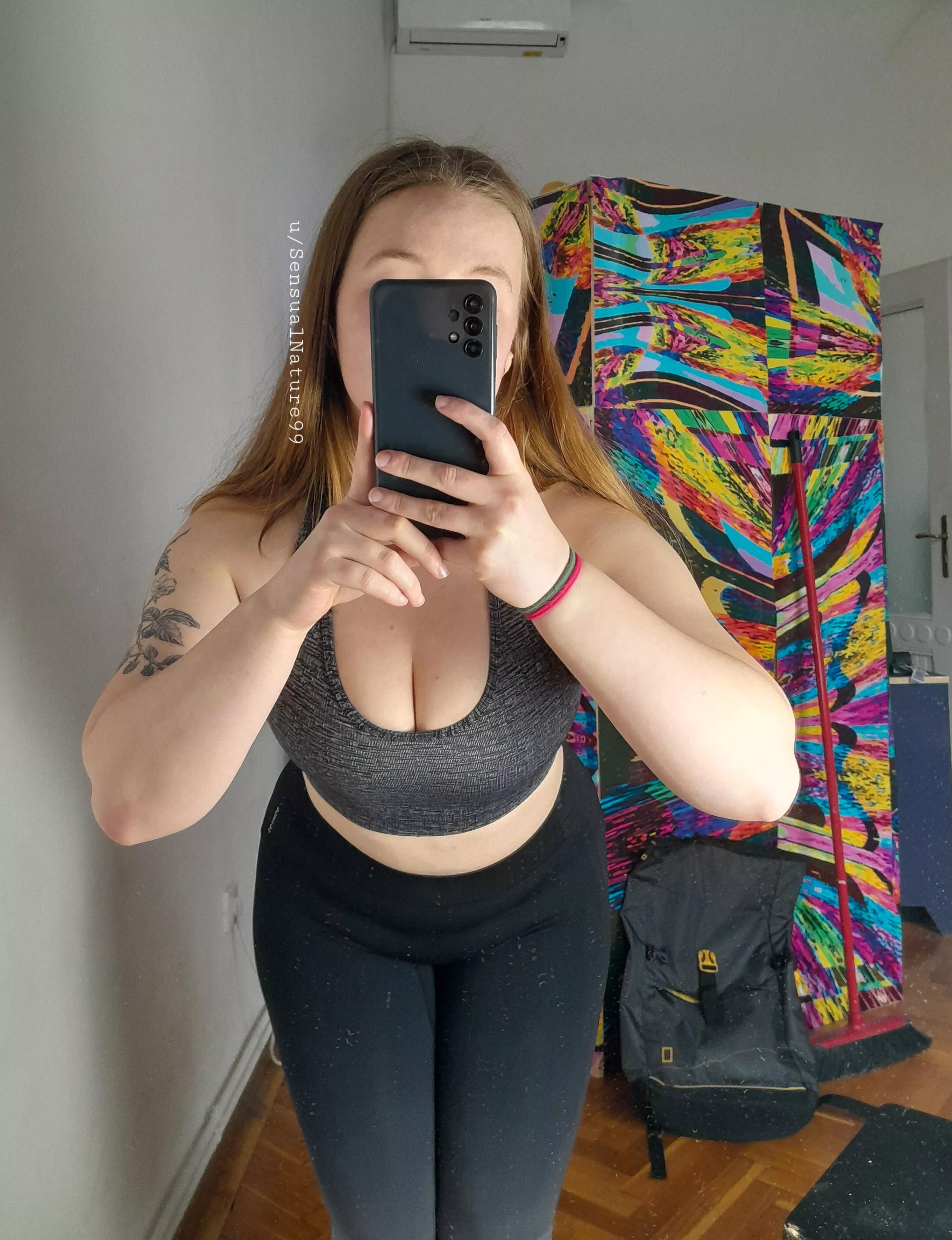 Sportsbra doing it's magic