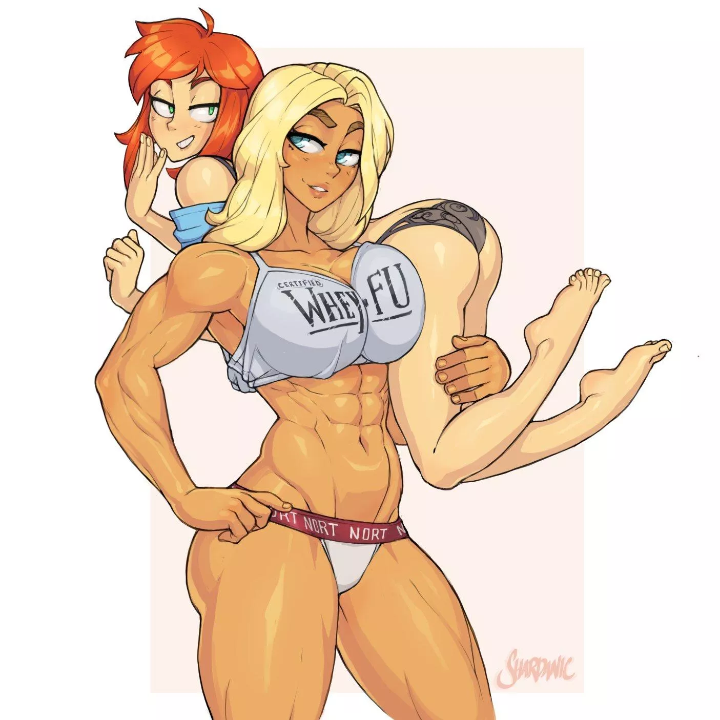 Tara and Beverly (@Shardanic_Art) [@Nortuet]