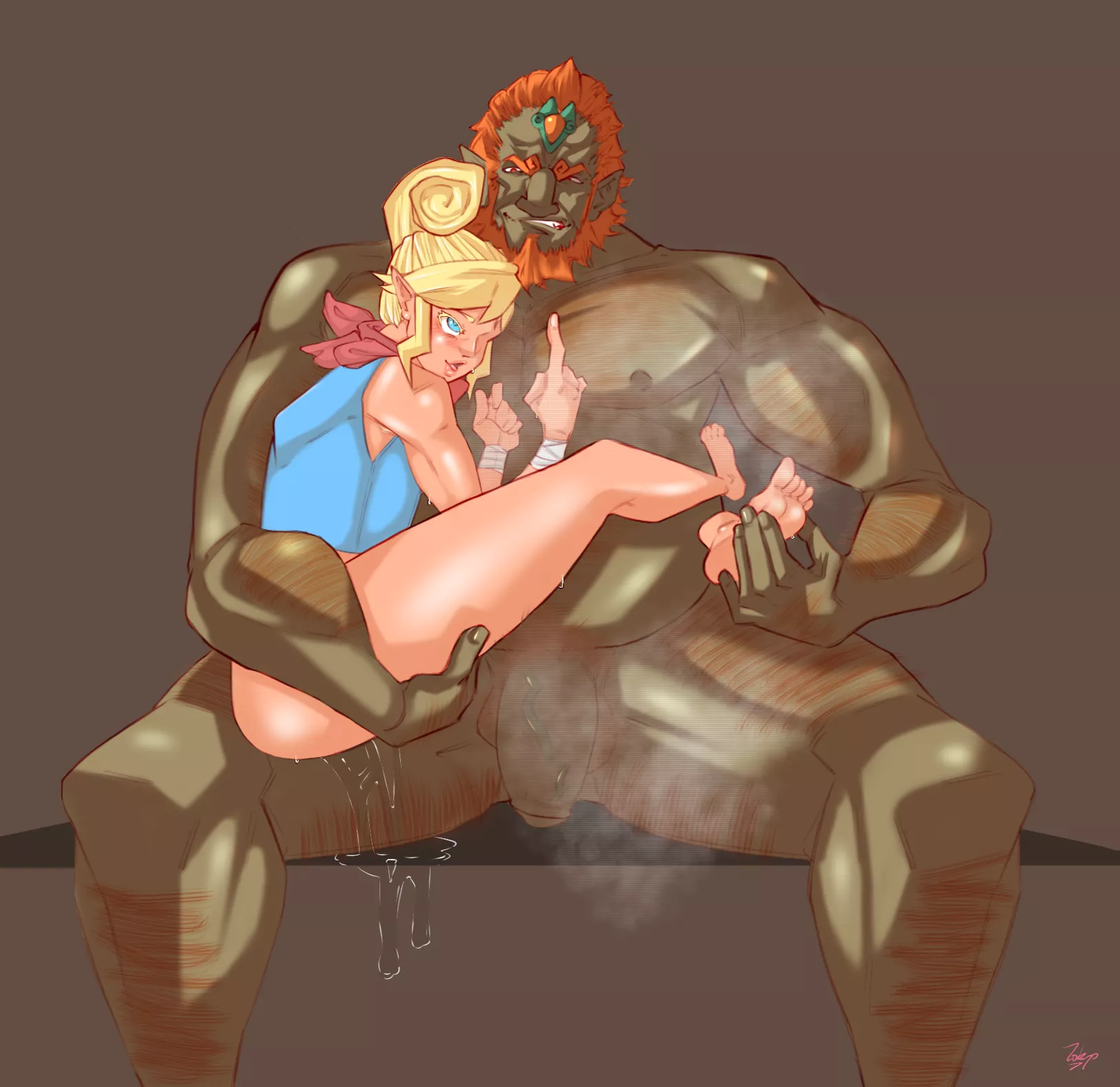 Tetra (Zelda) and Ganondorf (TokyoPartner)