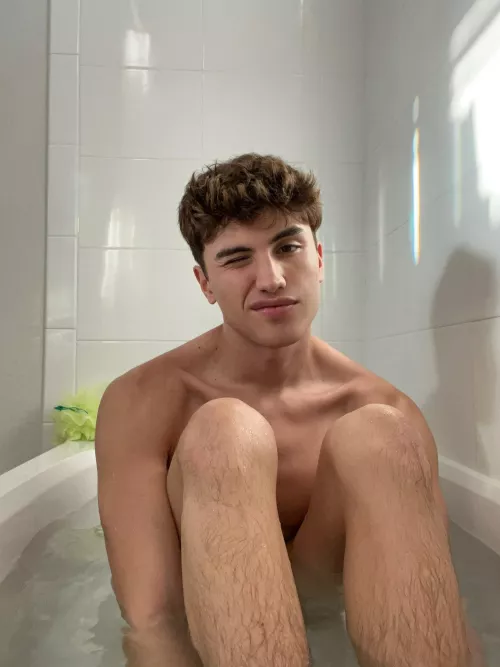 wanna bath with me?