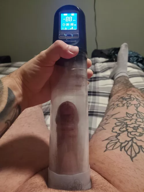 Working out and trying to do what puberty failed to do