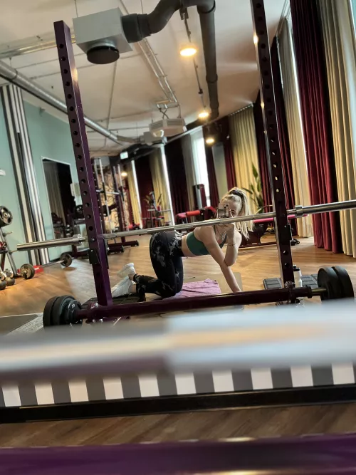 Would you fuck me after my gym session?