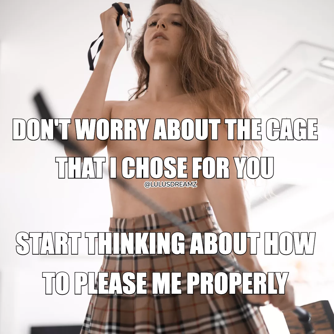 You better start thinking about that 😈