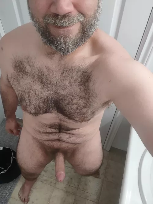 apparently I'm really excited for my shower today!