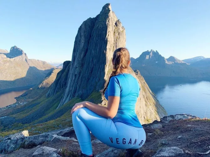 Beautiful views on my hike