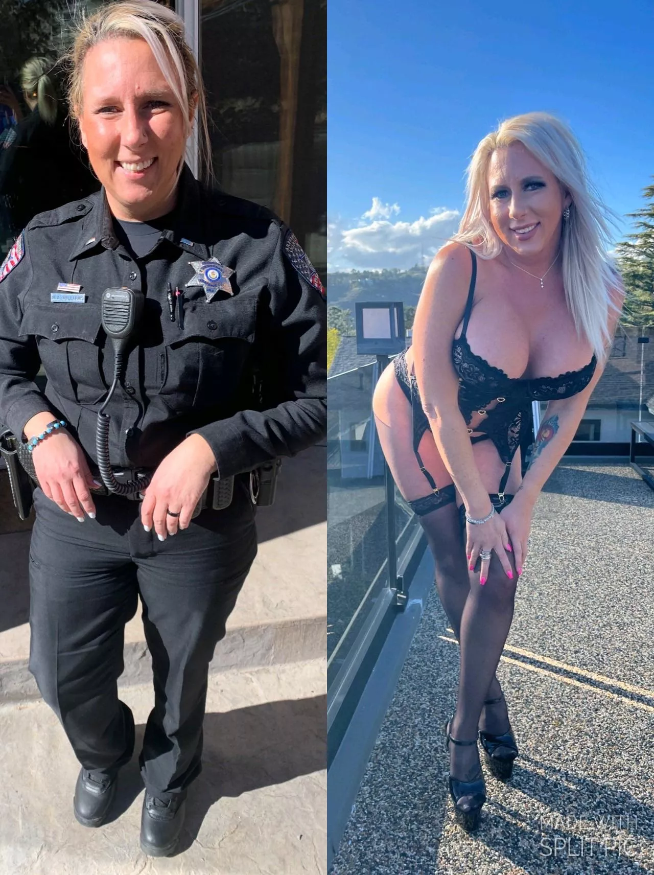 Cop turned fucktoy!