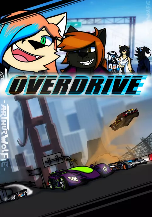 Cover for my future comic, Overdrive!
