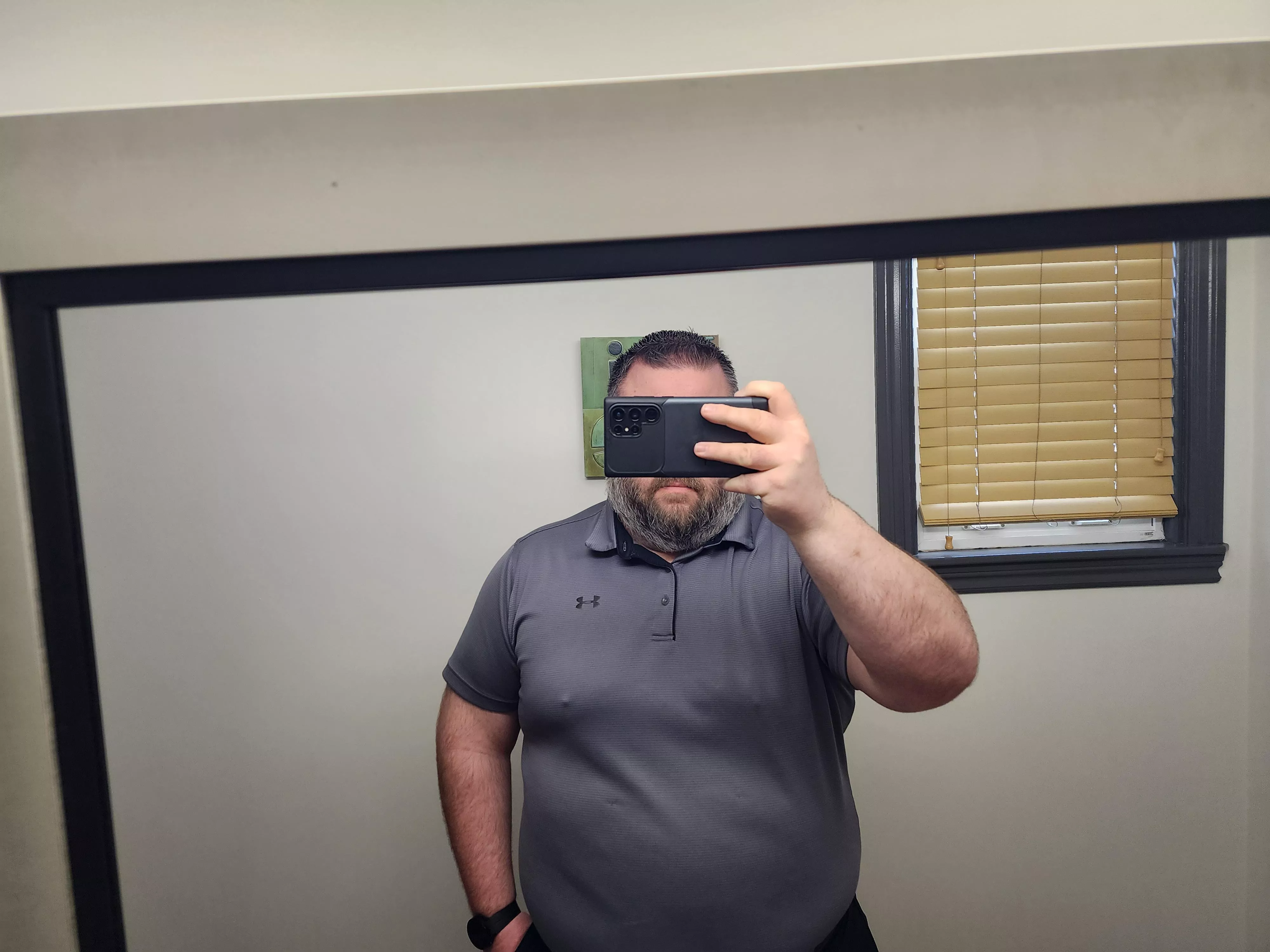 Does anyone know a golf shirt that conceals hard nipples?