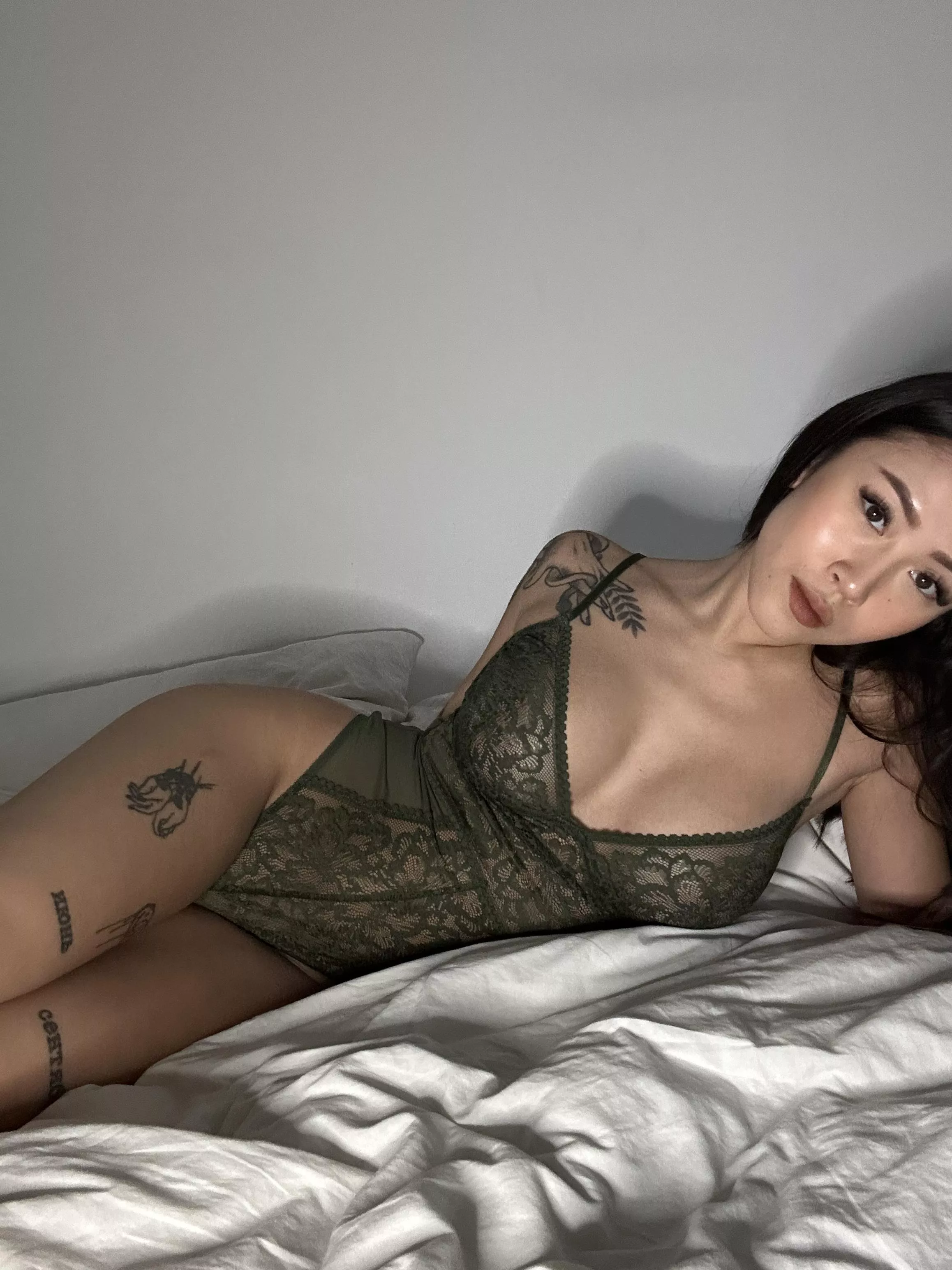 Don't be shy to lay beside me in this bed