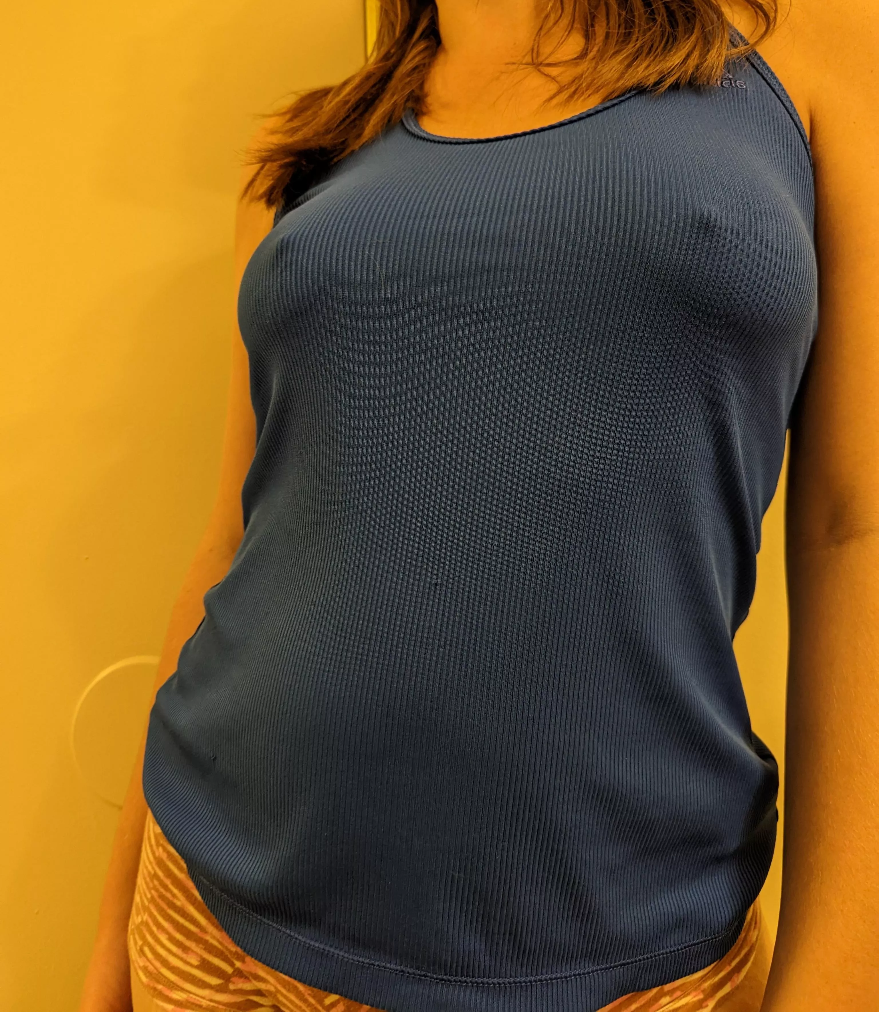 Evening wear, poking through for bed