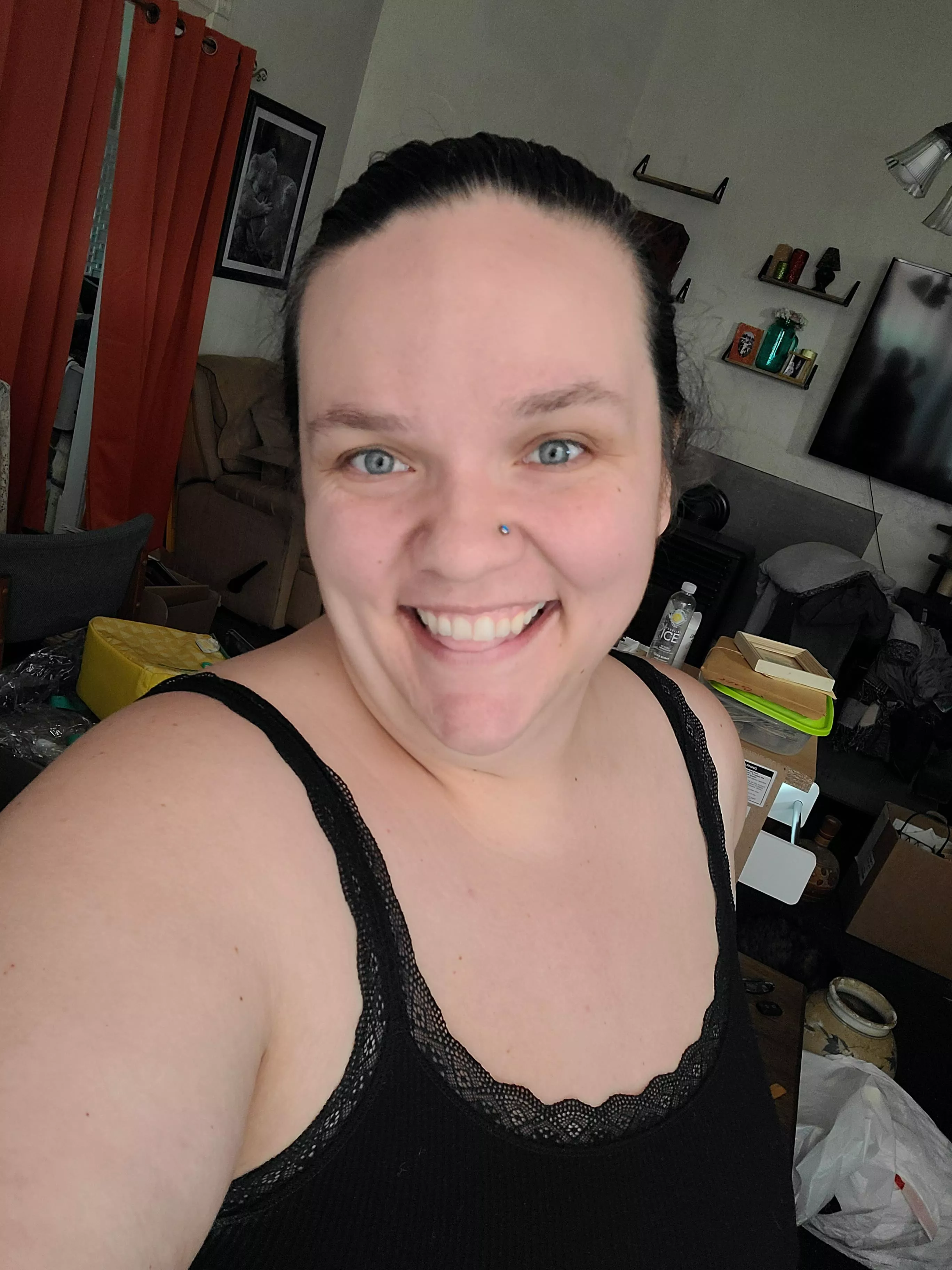 Finally getting some natural li ght in my apartment!