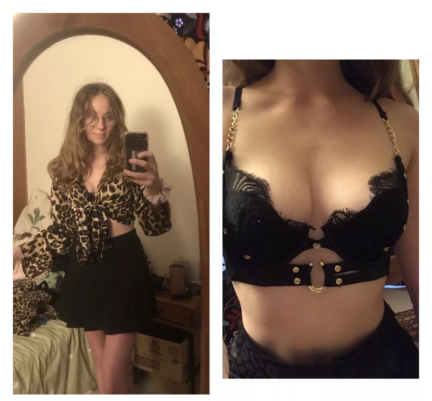 Had to get in on the fun ! Cute mode slut mode !