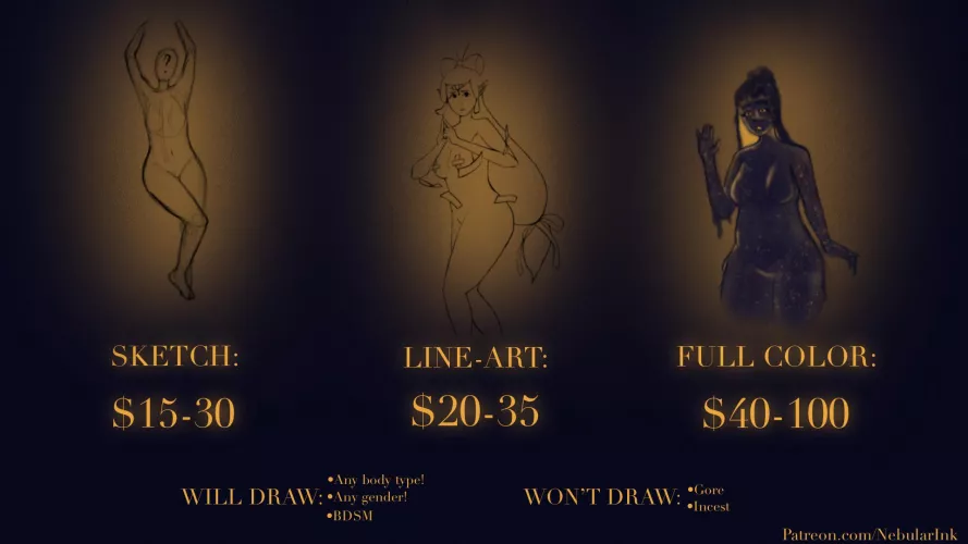 Hi I’m a NSFW Space-slime persona! Let me draw you stuff!