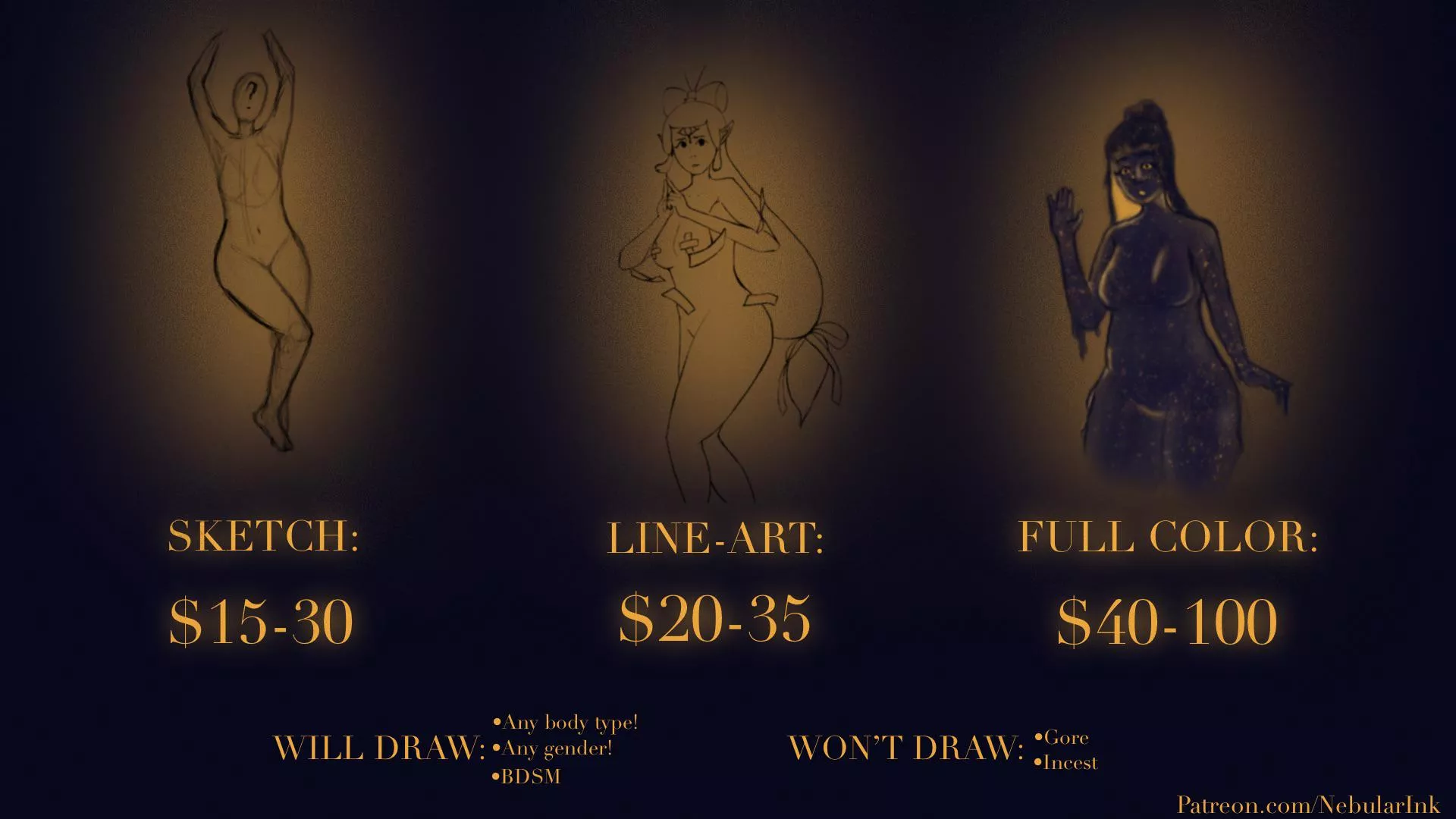 Hi I’m a NSFW Space-slime persona! Let me draw you stuff!