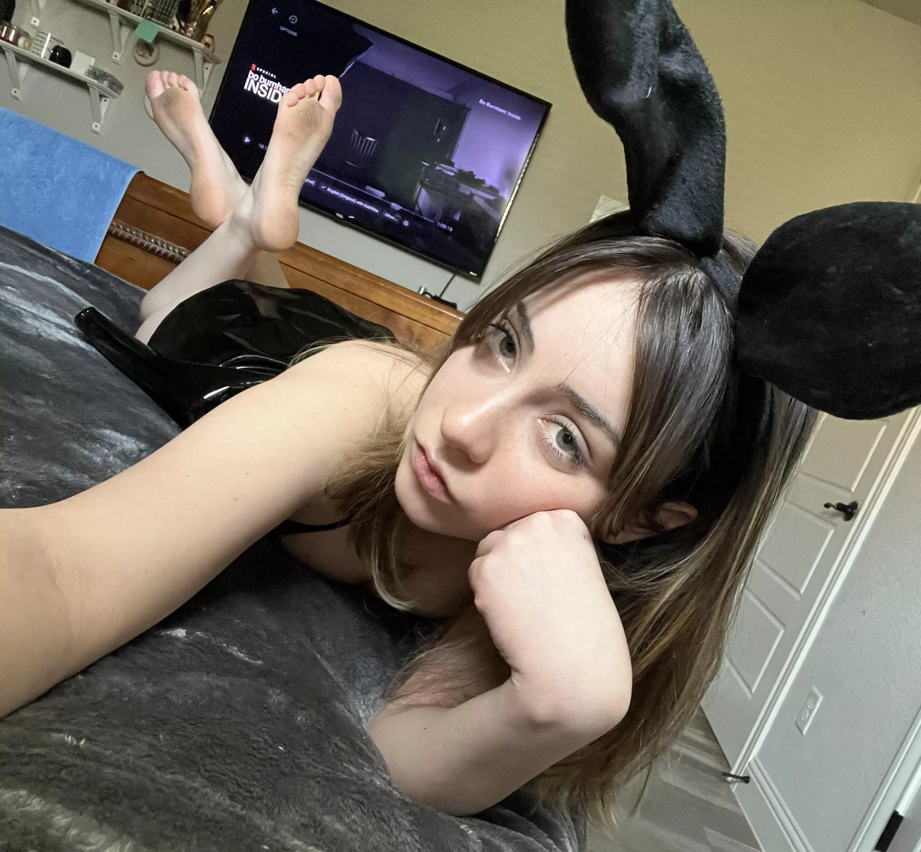 I win! Ultimate bunny girl :3