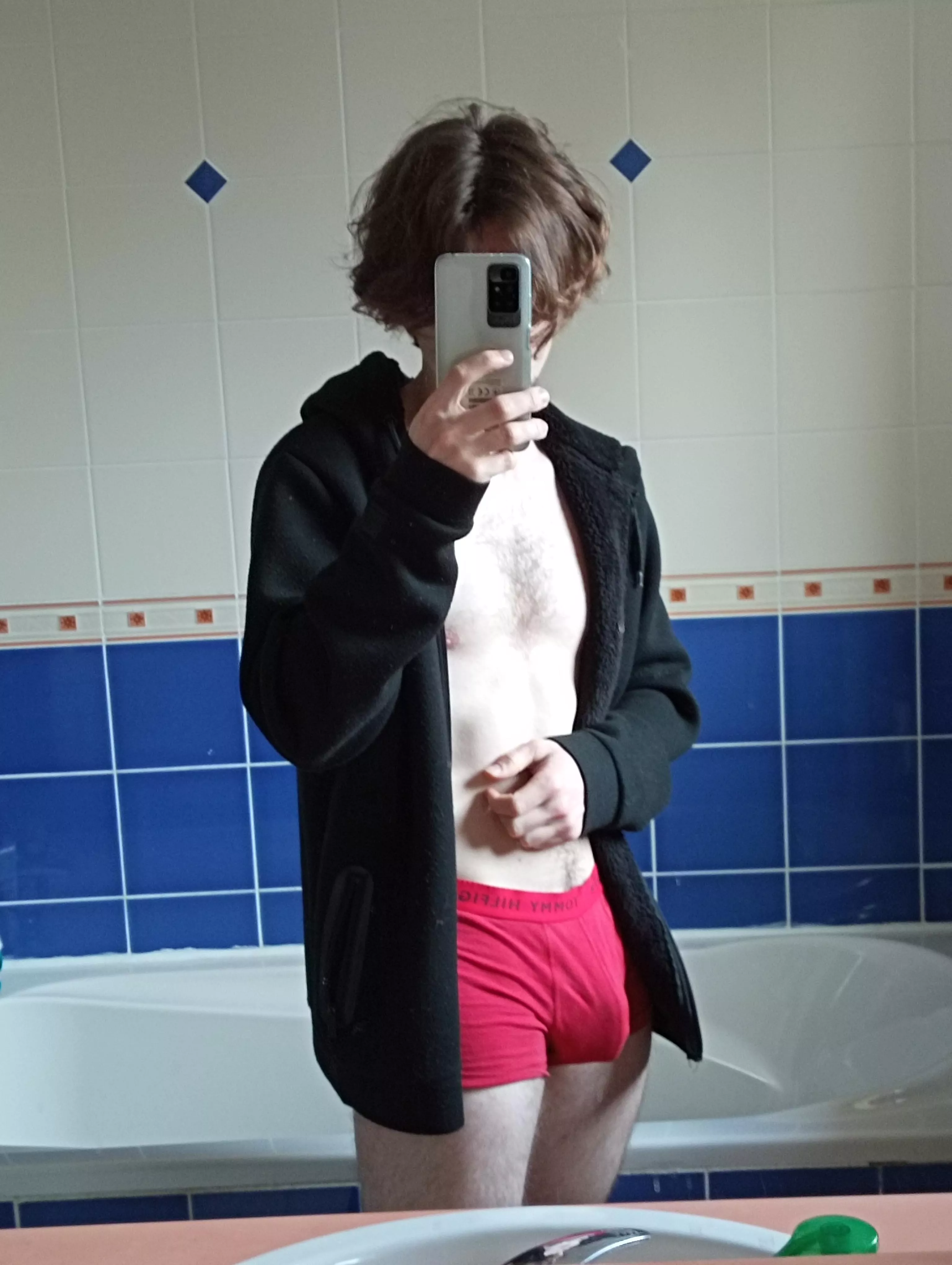 I'm soft and my underwear is already filled up :p