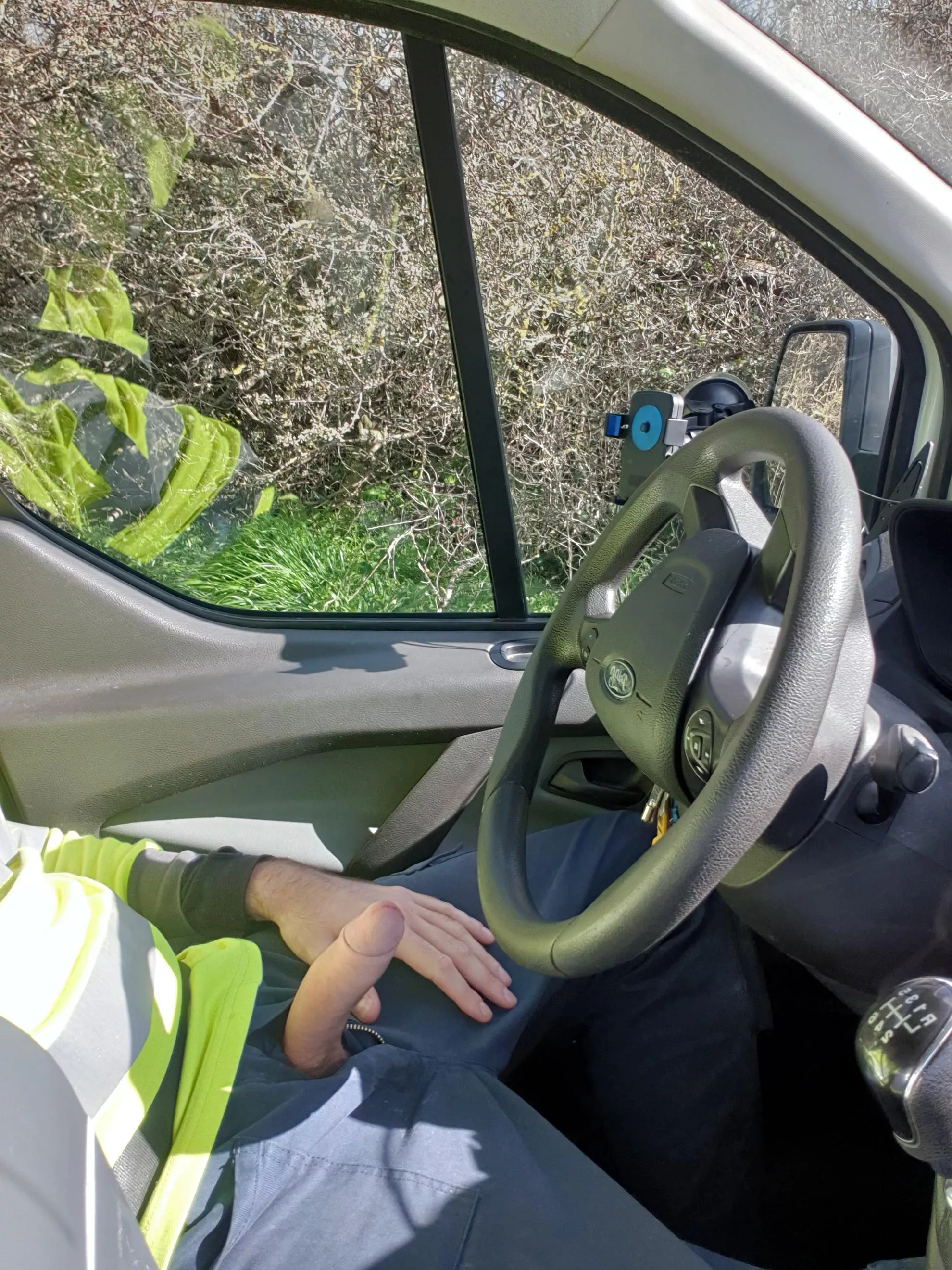 I've finished work, can I finish on you?