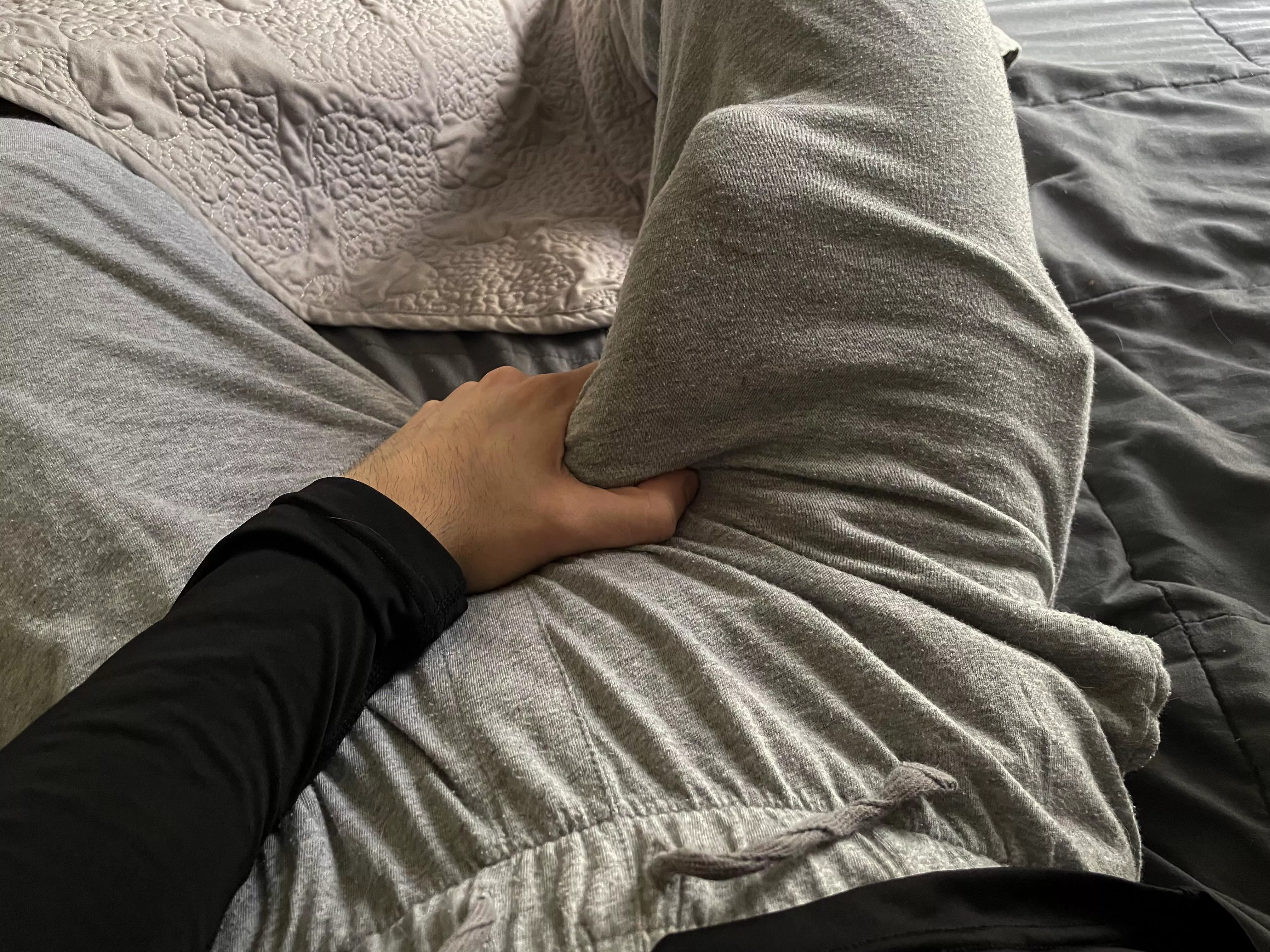 Ive got a snake in my sweatpants 😅