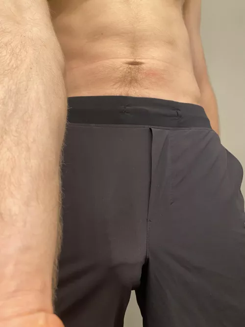 Just back from the gym looking like this