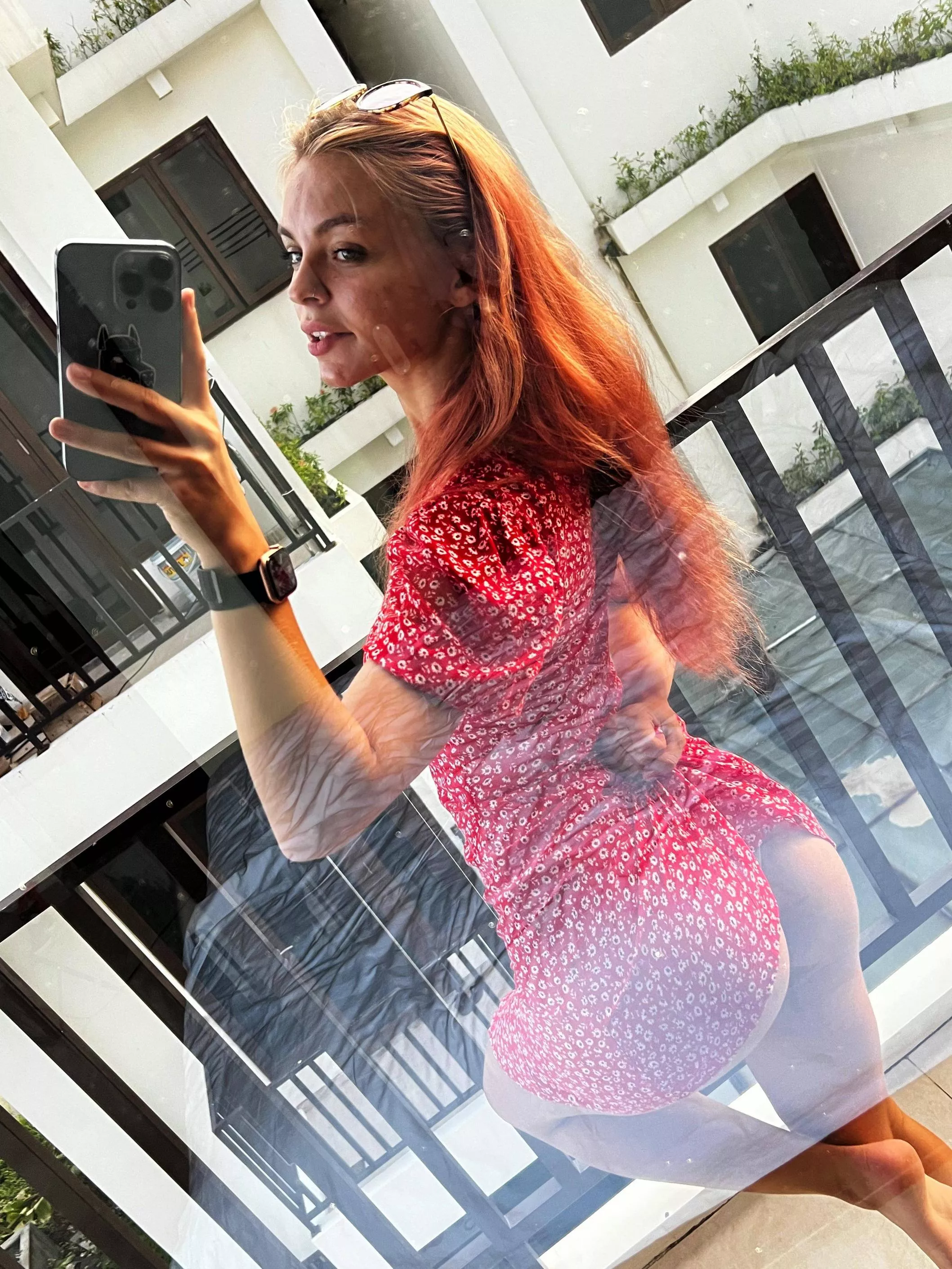 look a little at my ass just a little :)