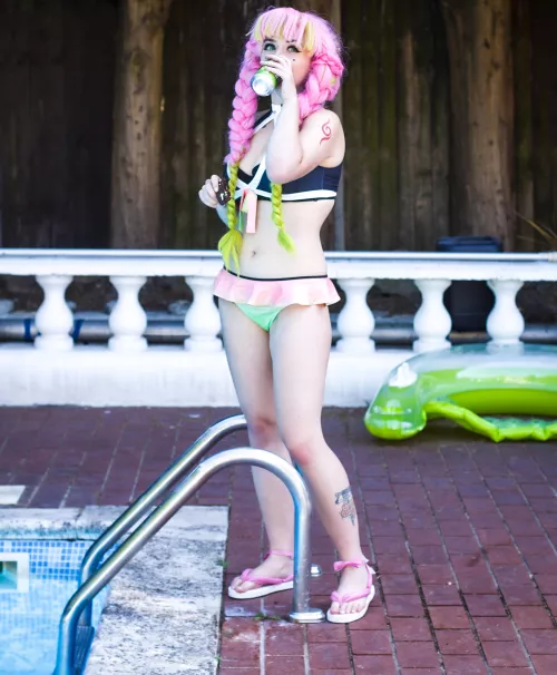 Mitsuri Kanroji in bikini