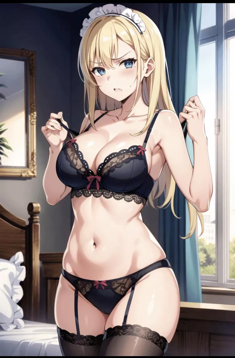 Mommy is embarrassed