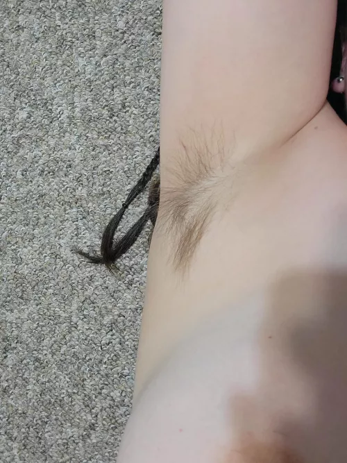 my hippie pit with a little bit of nipple