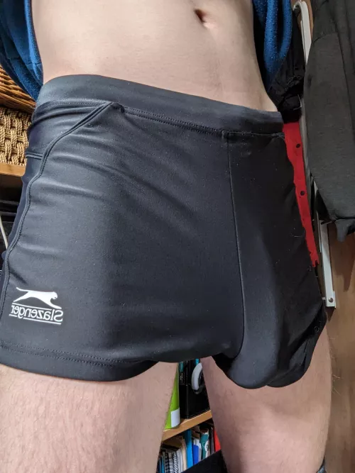 New swim shorts