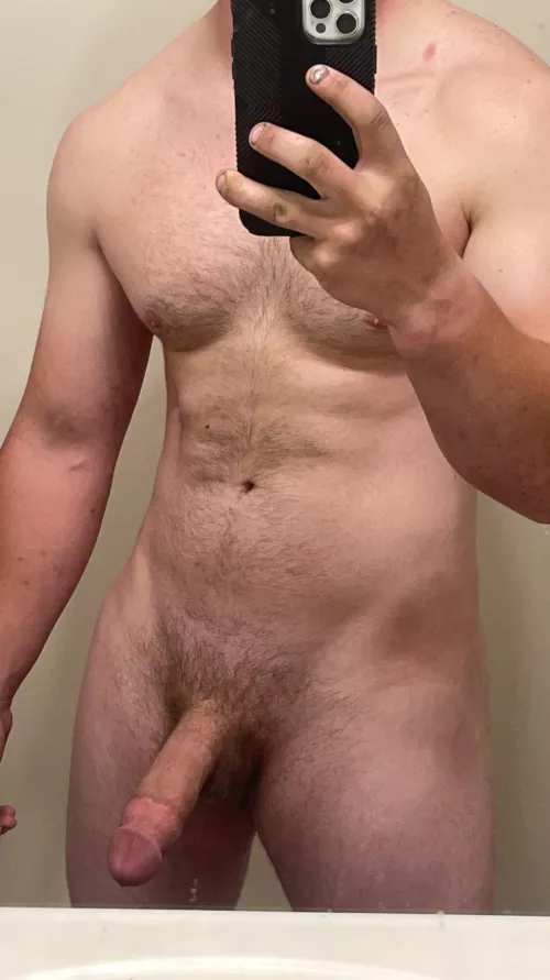 Pre shower nudes are a must