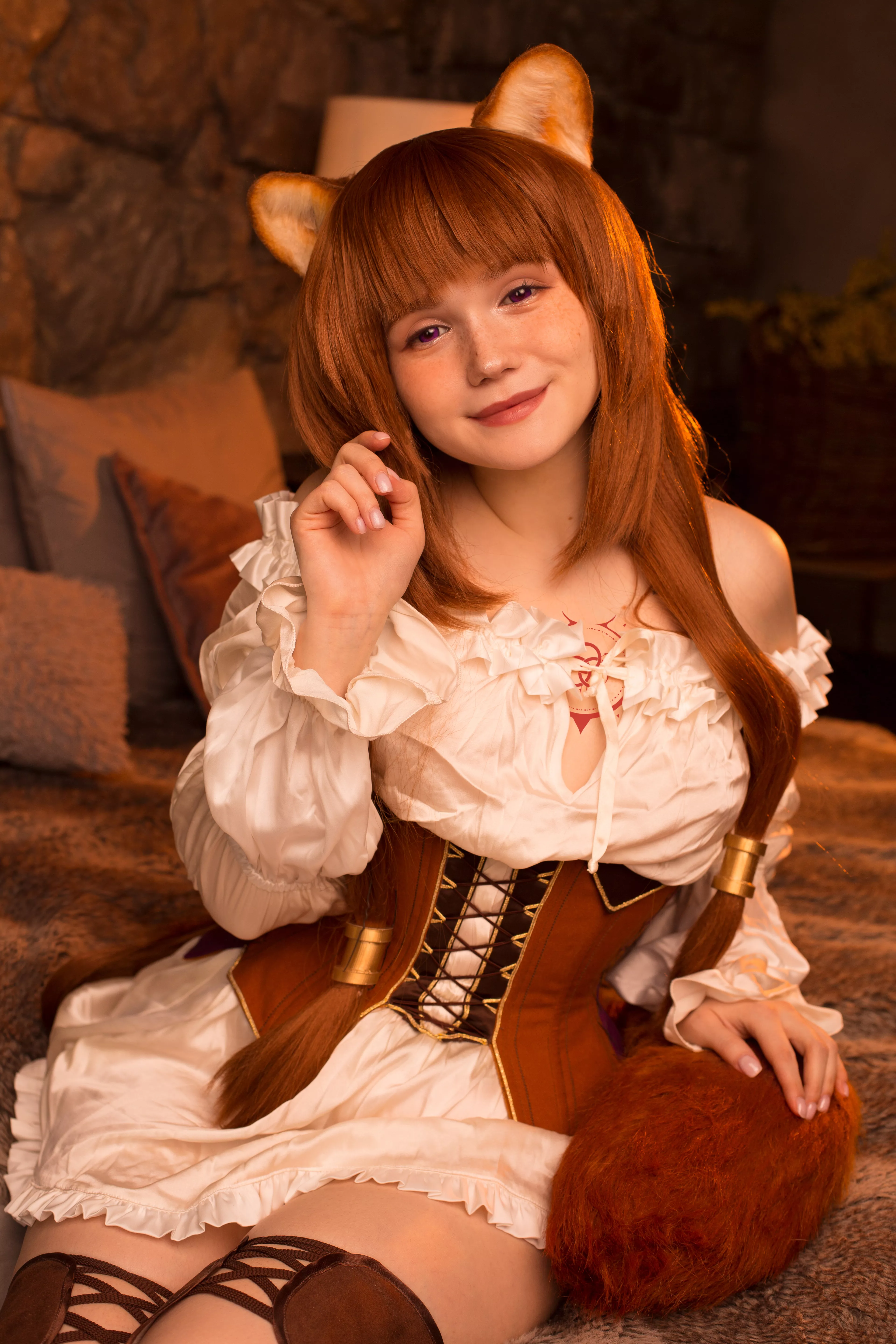 Raphtalia cosplay by Neyrodesu