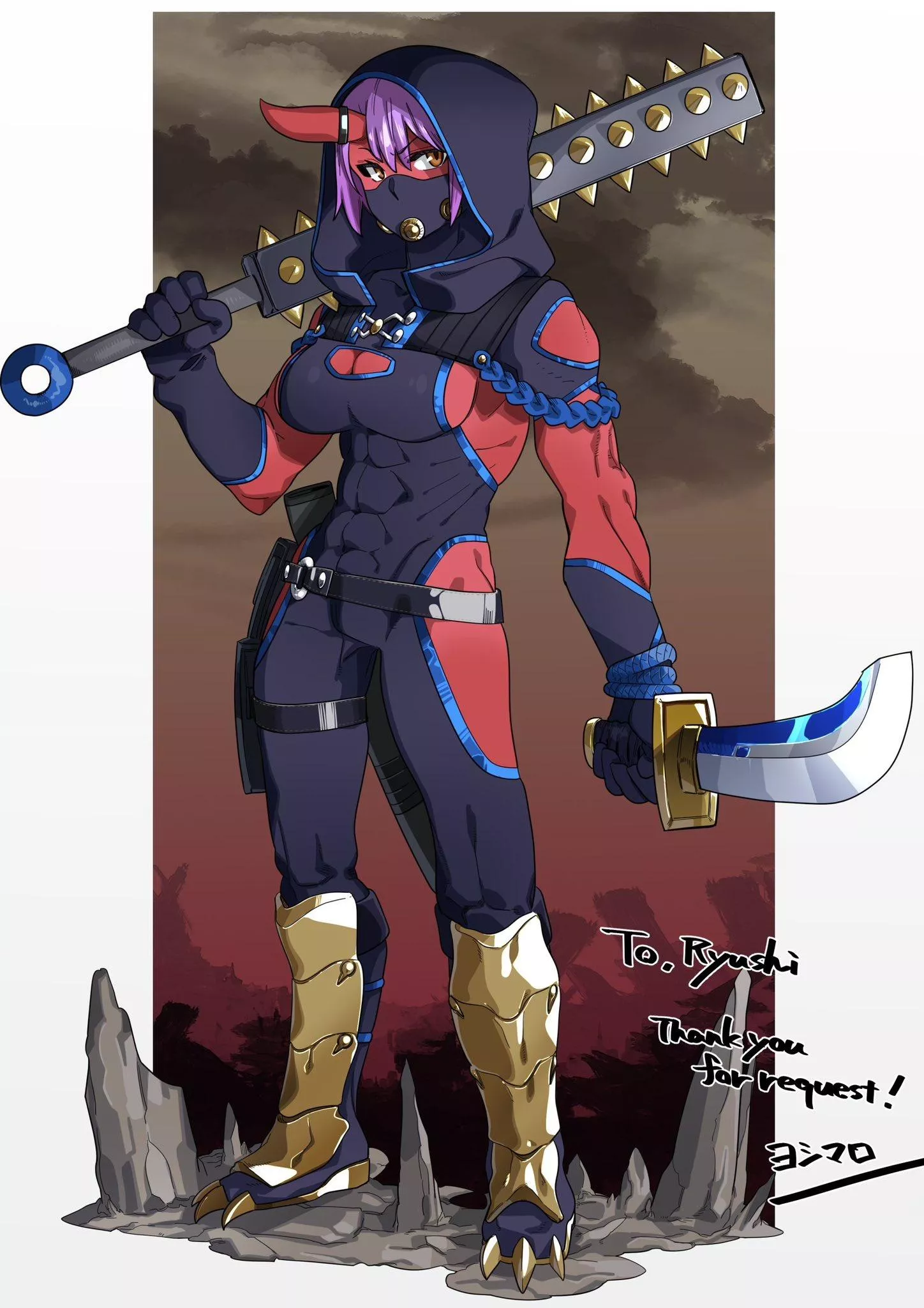 Red Oni (@yoshimaro77)