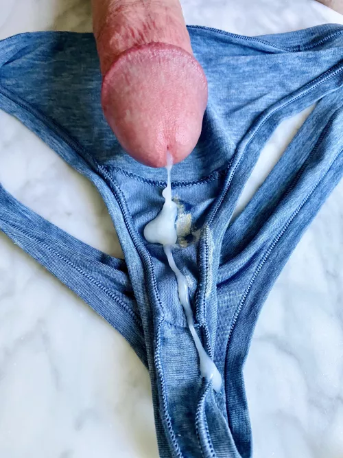 Right down the middle.