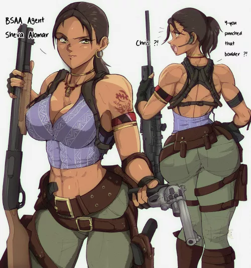 Sheva (@yoracrab) [Resident Evil]