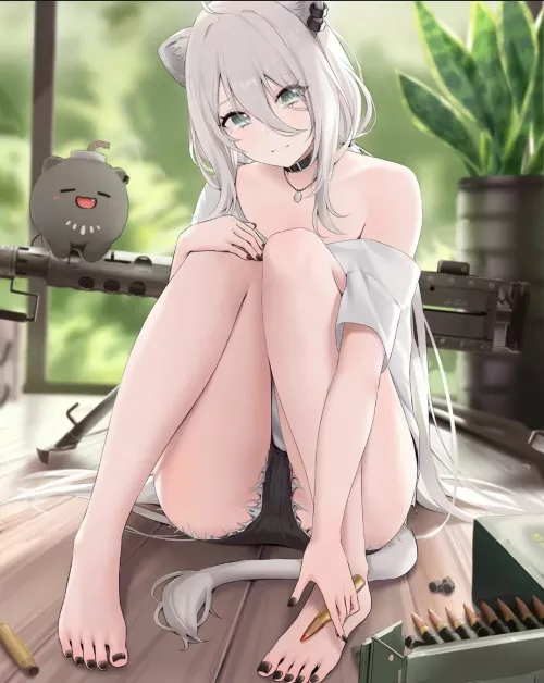 Shishiro's black toes (Sumguy) [Hololive]