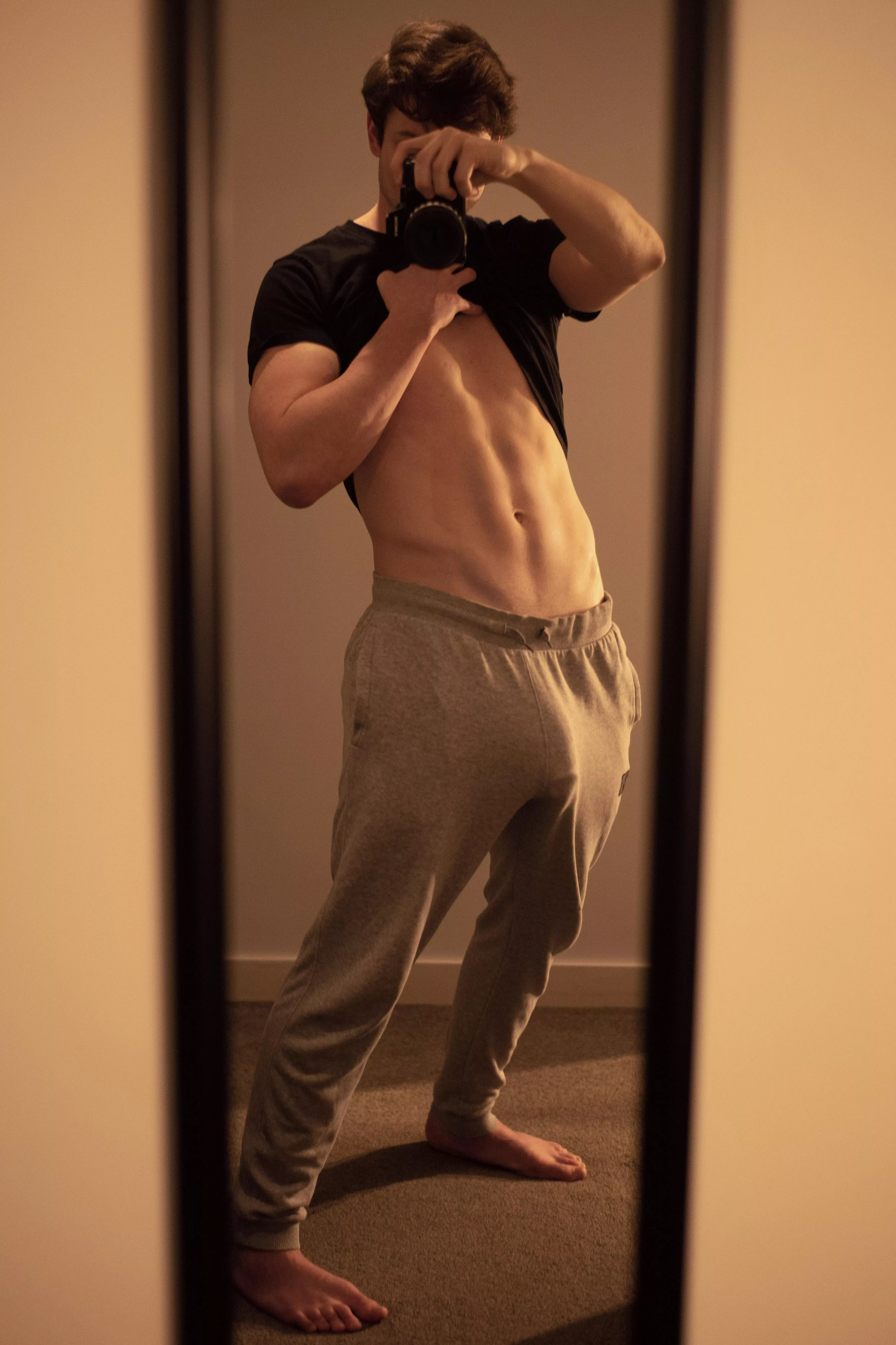 Start your morning by pulling these off me