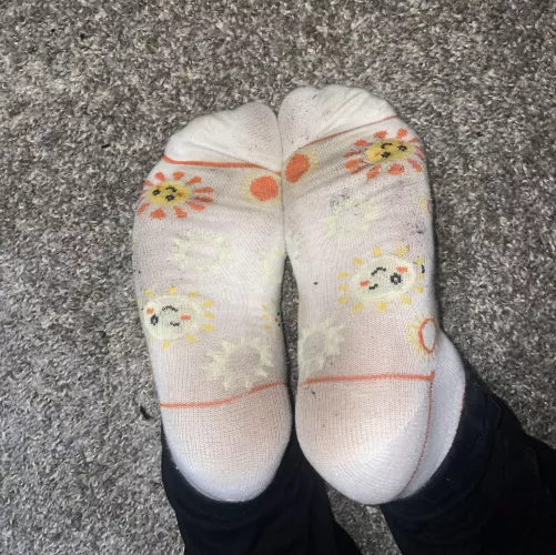 sweaty work socks! [selling]