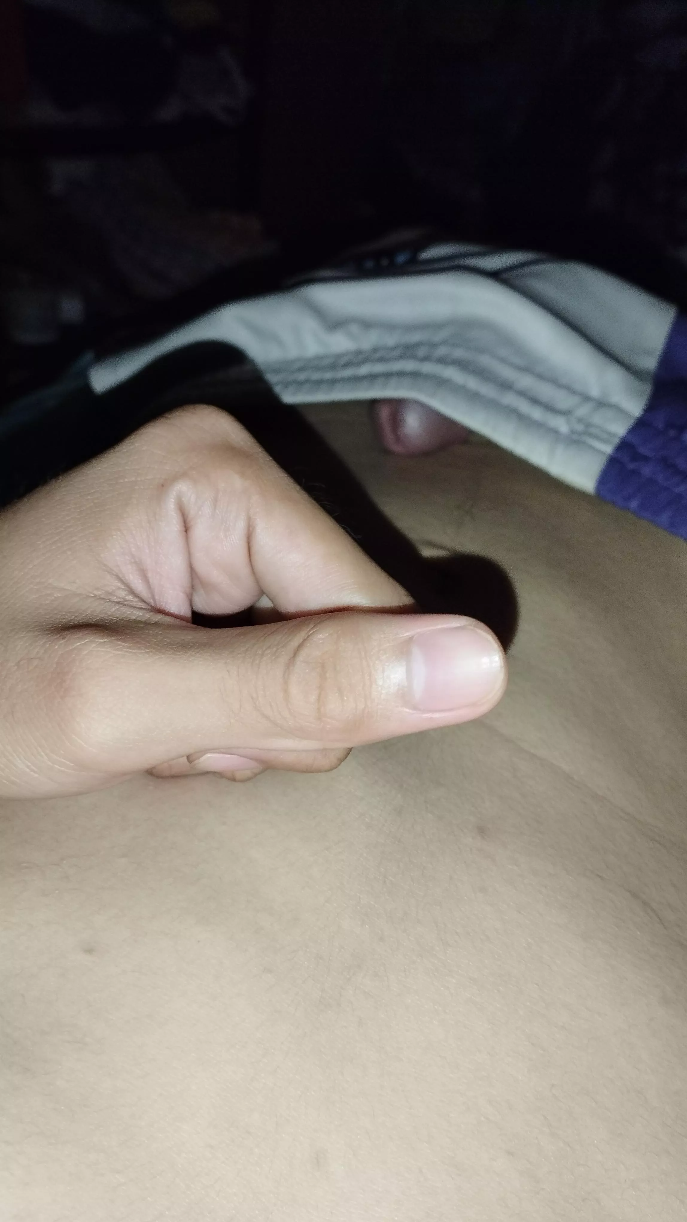 too shy to post so just look at my nail thumb... 👀 isn't it clean?