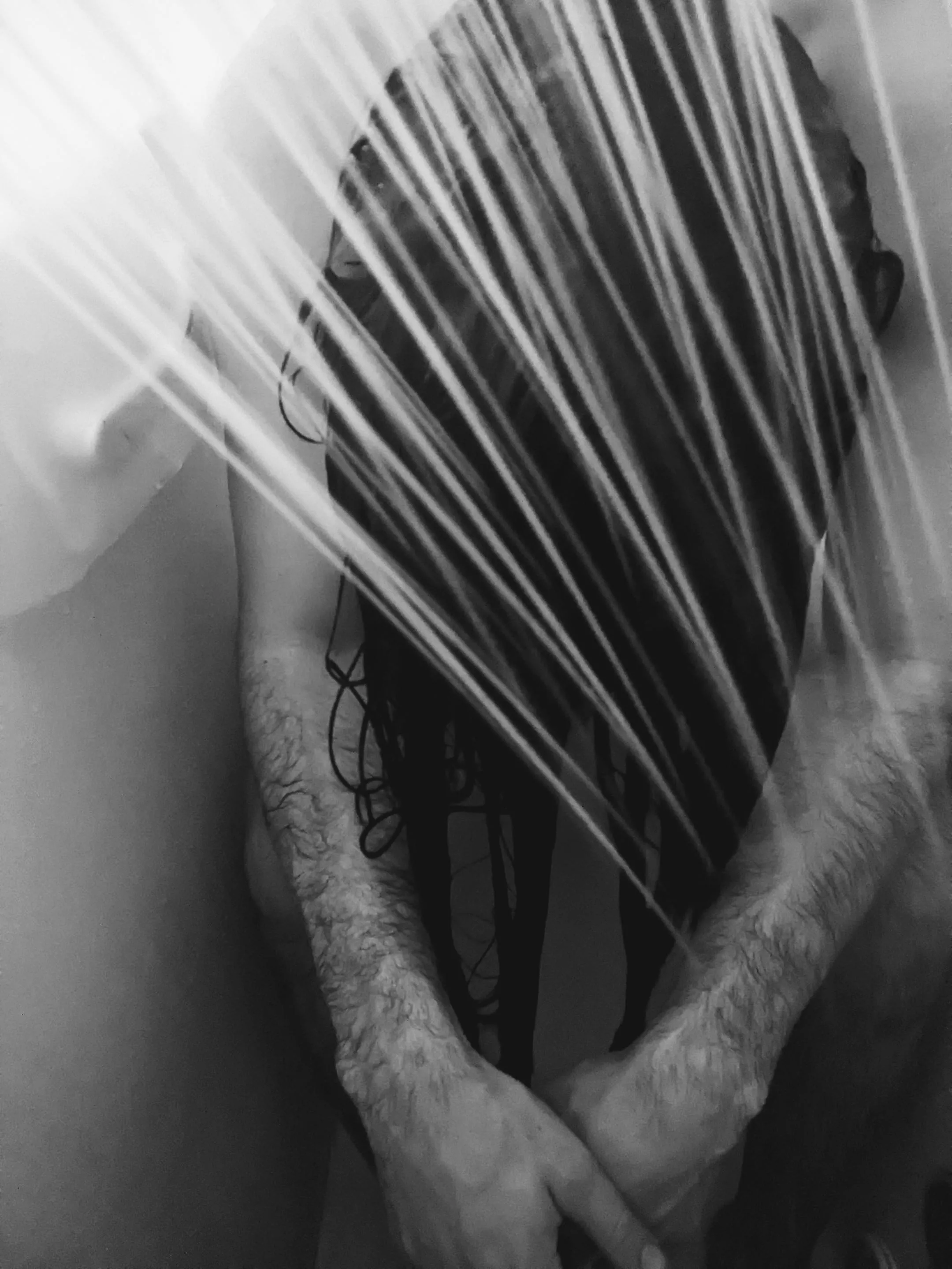 Trying to wash it all away