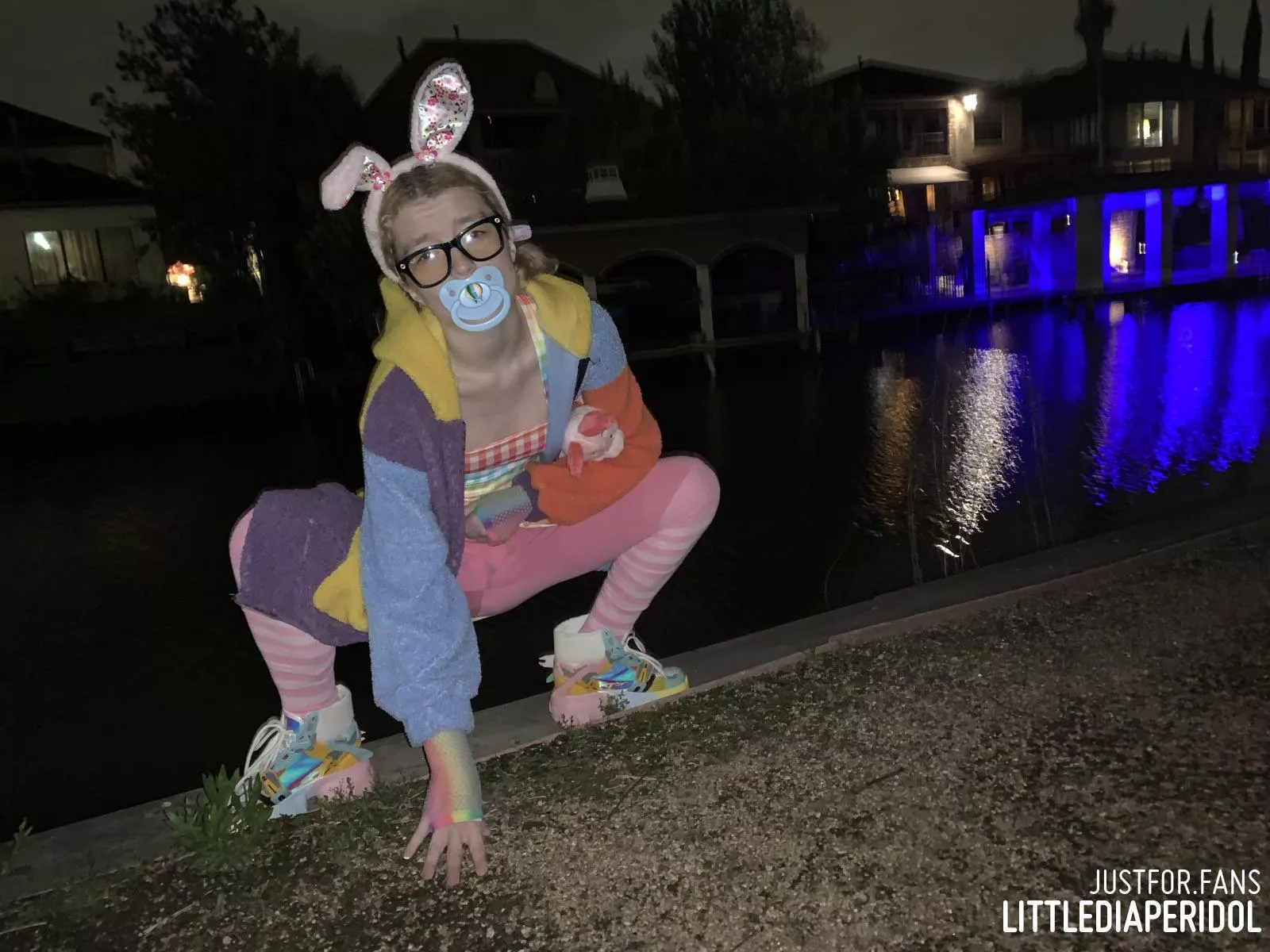 what, you never seen a diapered merbunny before?! tha ocean is a mysterious place!