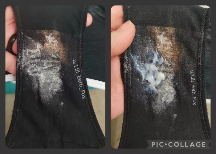 When all the wetness dries into a nice thick crust.... [OC]