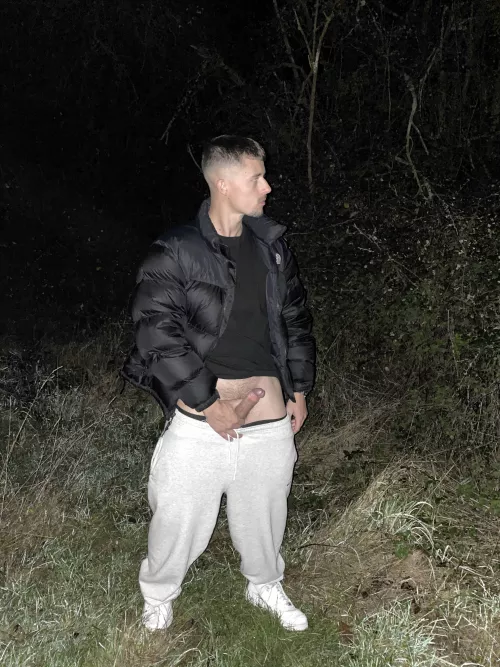 who could disturb us out here?