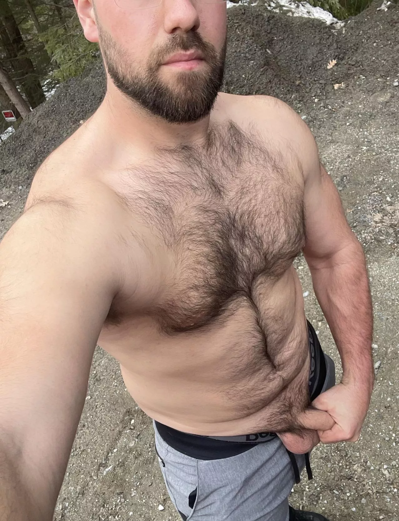 Who needs a coat when you already have a vest