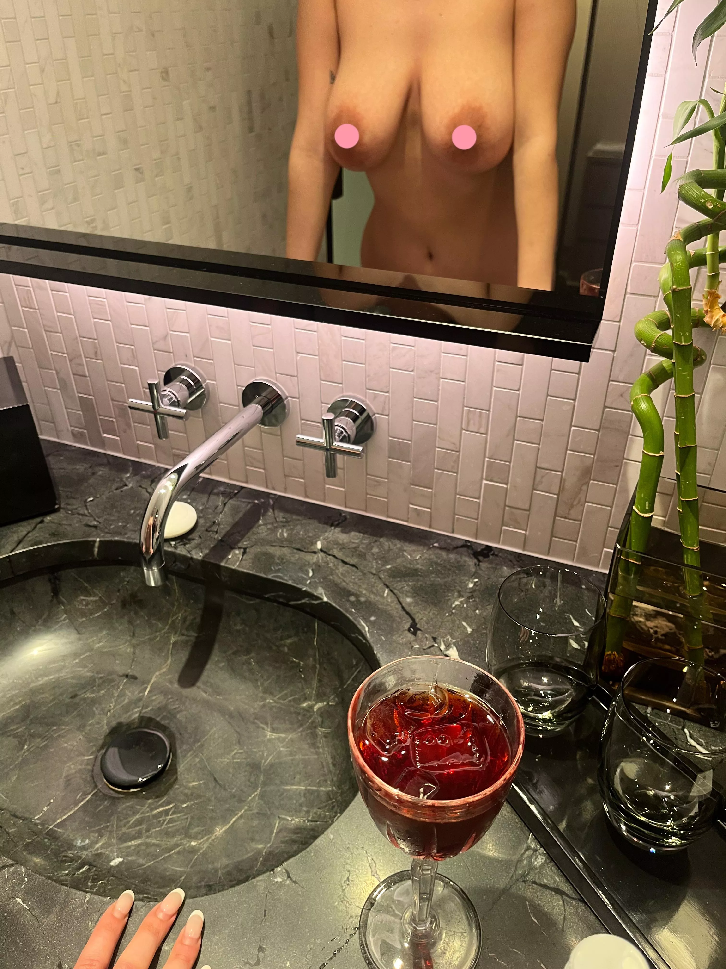 Would you finish on them or inside me