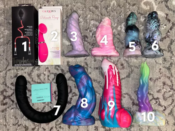 WTS (US) Several Pretty Toys