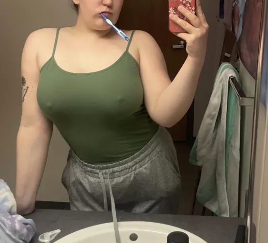 another day, another tank top and sweatpants combo