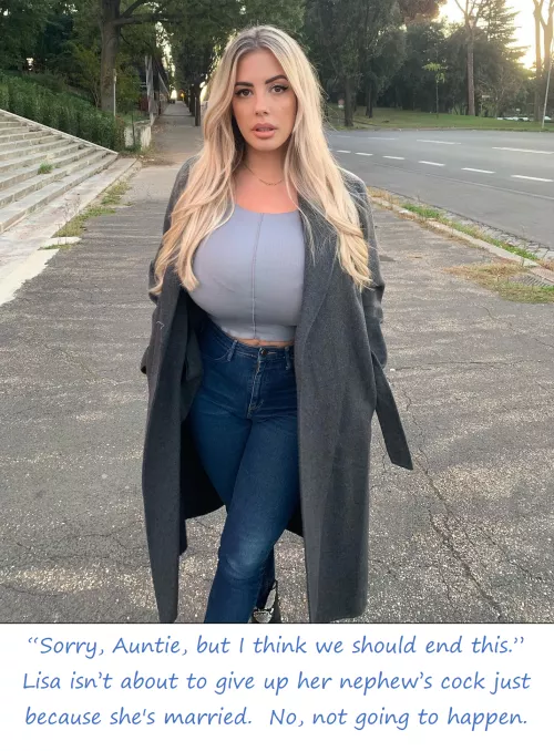 [aunt][wife] They just needed to be more careful. More discrete.