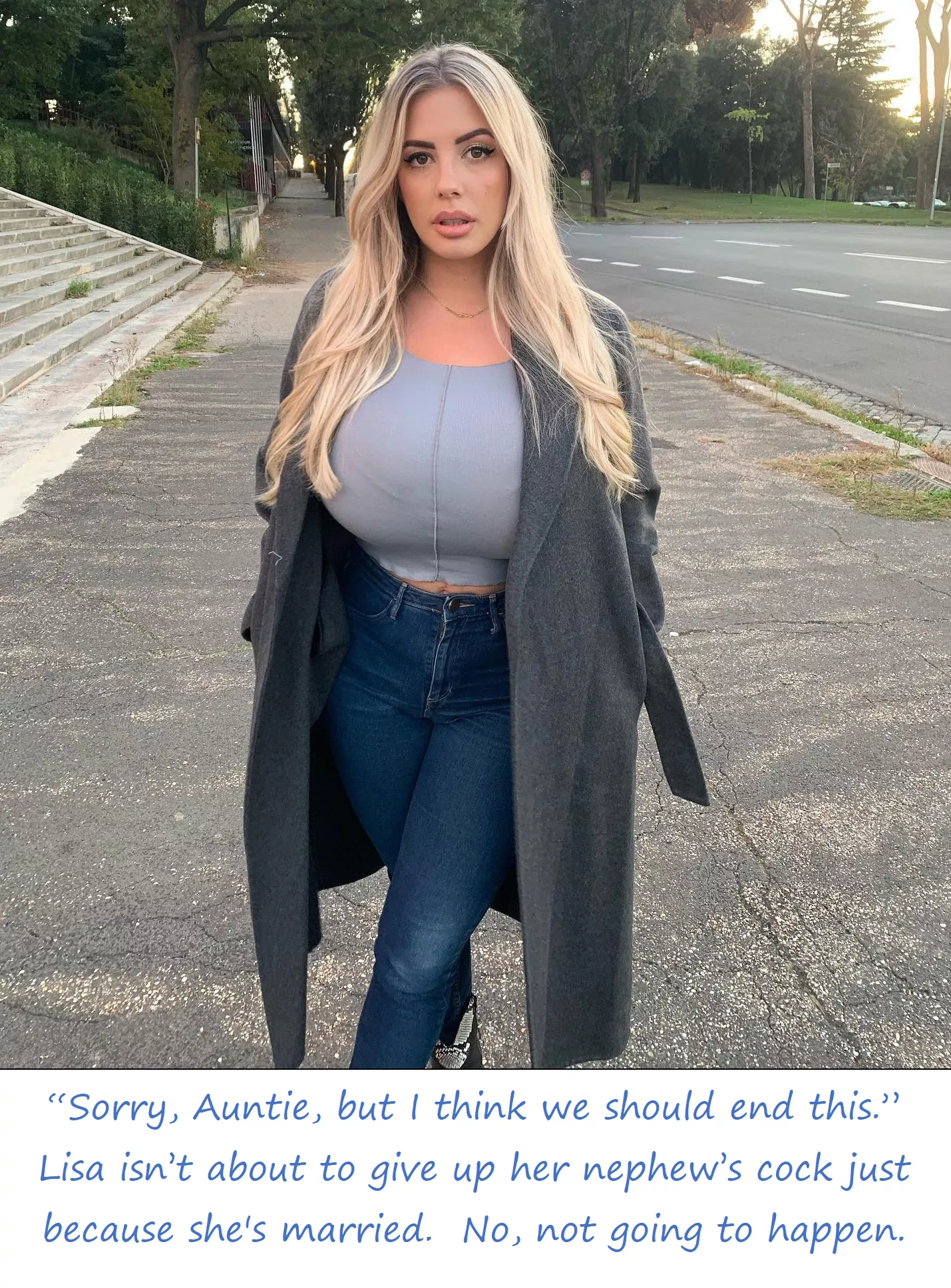 [aunt][wife] They just needed to be more careful. More discrete.