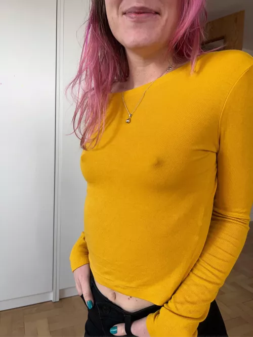 Celebrating the weekend with my tits out